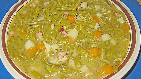 Bild - Rezept: Fisolensuppe